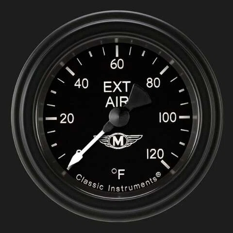 Moal Bomber 2 1_8_ Outside Air Temp. Gauge MA199BLF